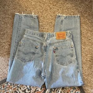 High waisted Levi’s jeans 550